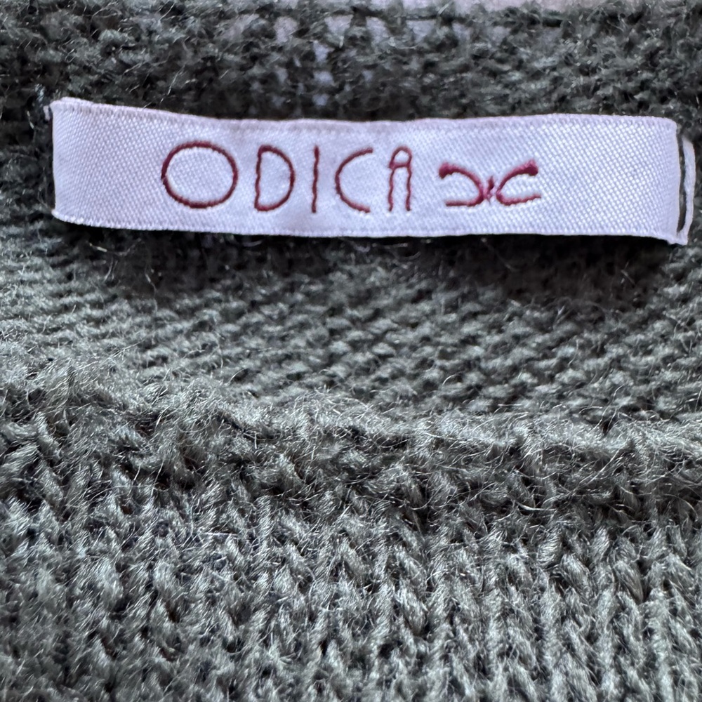 ODICA Gray Knit Sweater